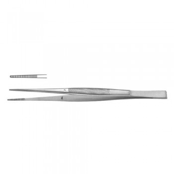 Gerald Dressing Forcep Straight Stainless Steel, 17.5 cm - 7"
